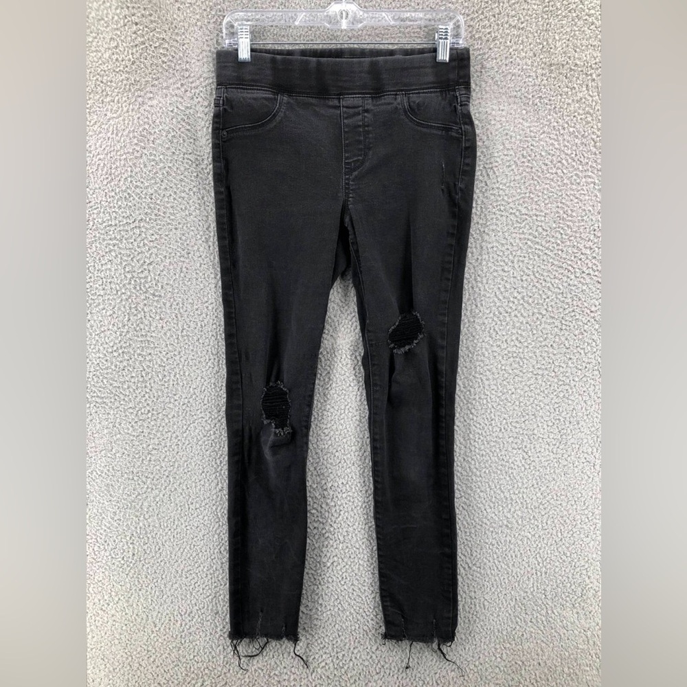 Old Navy Black Ripped Skinny Jeggings
